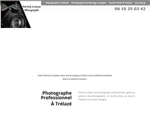 Tablet Screenshot of photos-loiseau.com